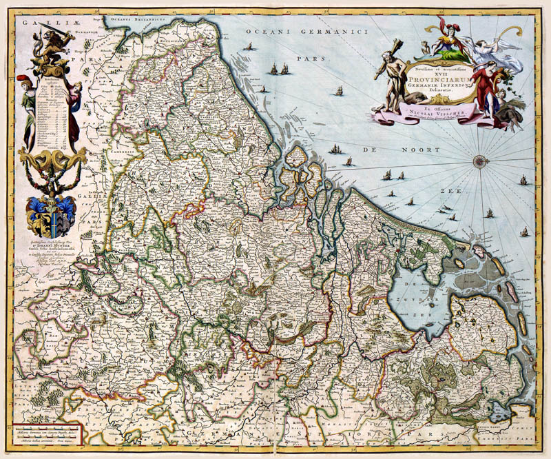 Nederland XVII Provinciën 1681 Nic.Visscher
